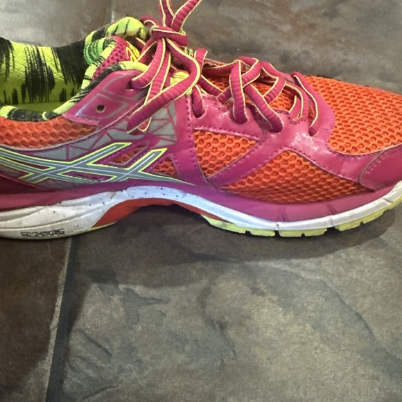 Asics Womens GT 2000 Orange Running Shoes Sneakers Size 9.5 - Picture 13 of 16